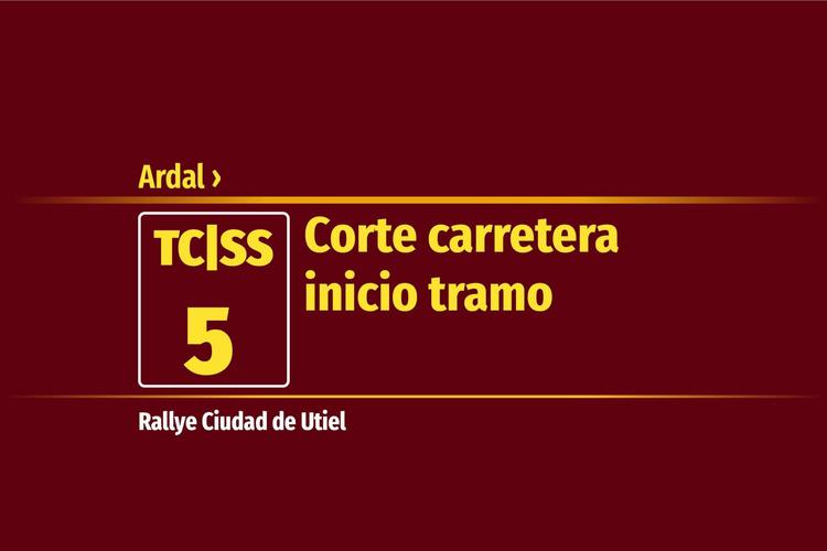 Tramo 5 &nbsp;›&nbsp; Ardal | Corte carretera inicio tramo