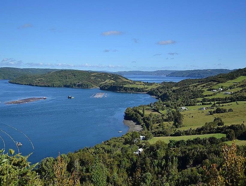 Isla Tranqui en Queilen, Chiloé, Sur de Chile