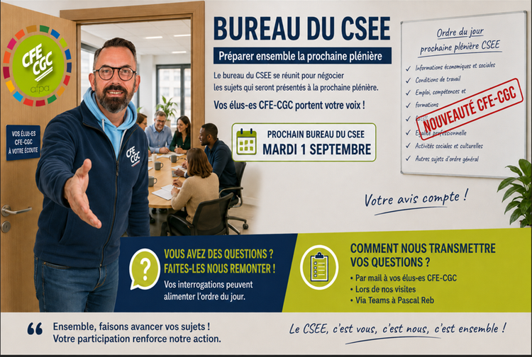 Adhérent-te, devenez acteur-trice de votre CSEE en BFC