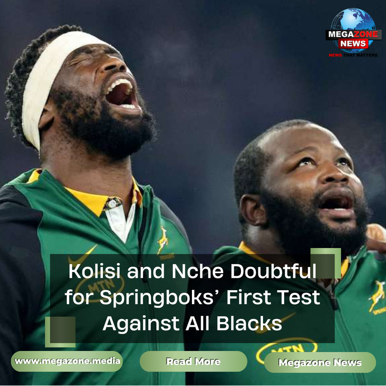 Kolisi and Nche Doubtful for Springboks’ First Test Against All Blacks