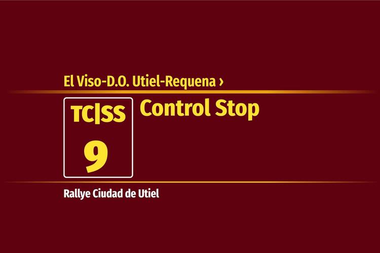 Tramo 9 &nbsp;›&nbsp; El Viso-D.O. Utiel-Requena | Control Stop