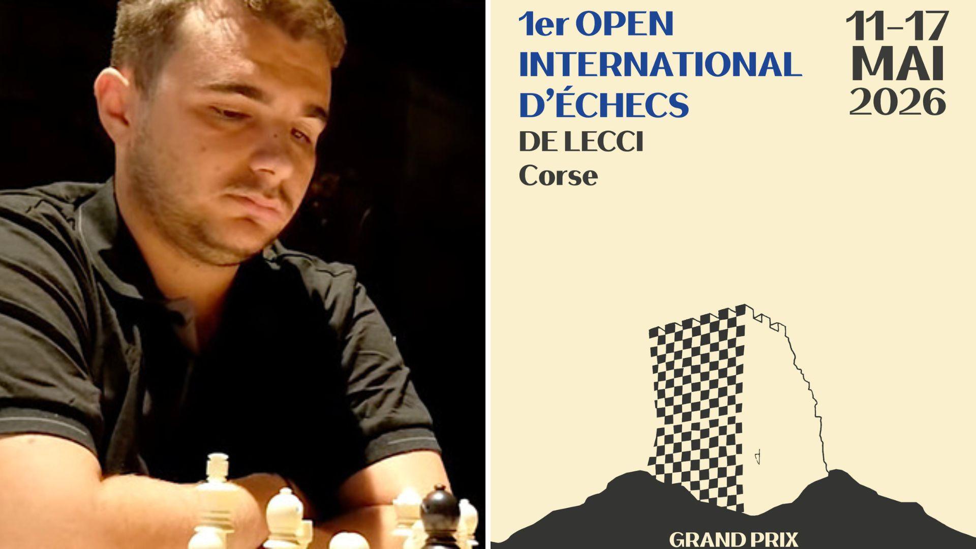 Avec Marc’Andria Maurizzi, le premier Open international d’échecs de Lecci voit grand