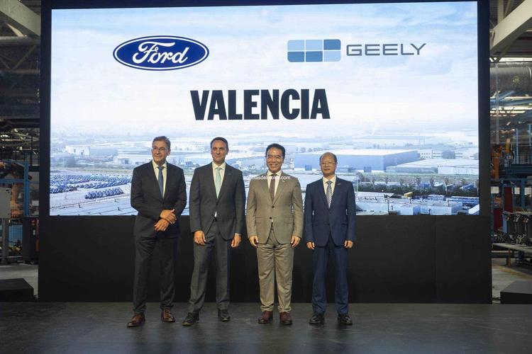 GEELY AUTO Y FORD CREAN UNA JOINT VENTURE EN ESPAÑA PARA LA PRODUCCIÓN LOCALIZADA EN LA PLANTA DE FORD EN VALENCIA