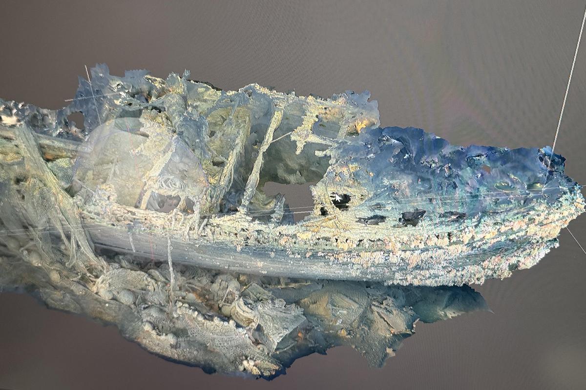 Expedition unveils first detailed images of Robert Falcon Scott's final ship - Terra Nova