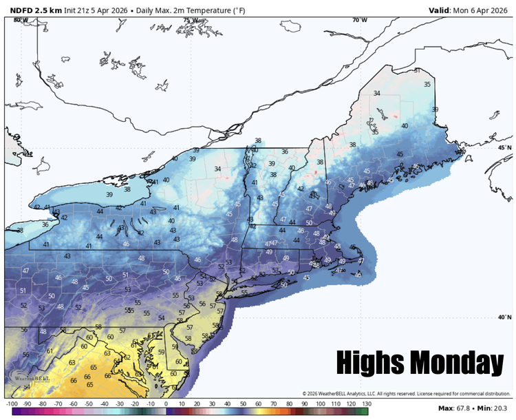 What to expect this week! Some April snow in the forecast!