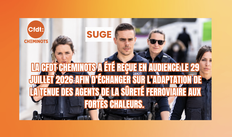 SUGE Fortes chaleurs