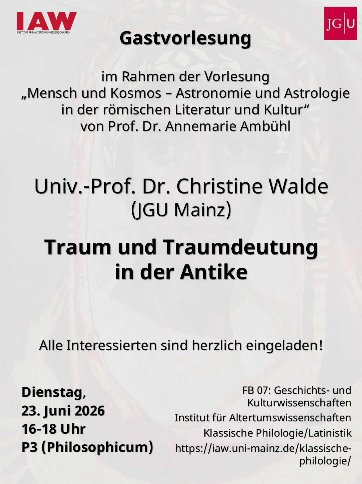 Traum und Traumdeutung in der Antike