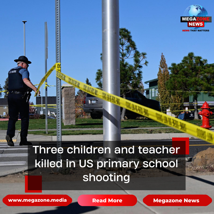 Three children and teacher killed in US primary school shooting