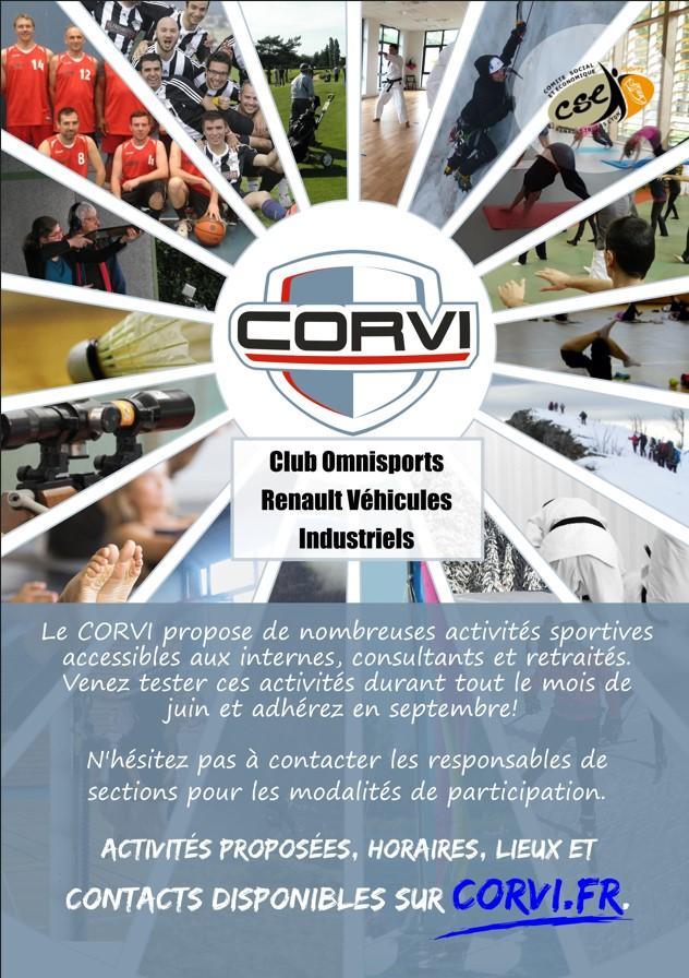 CORVI : Inscriptions