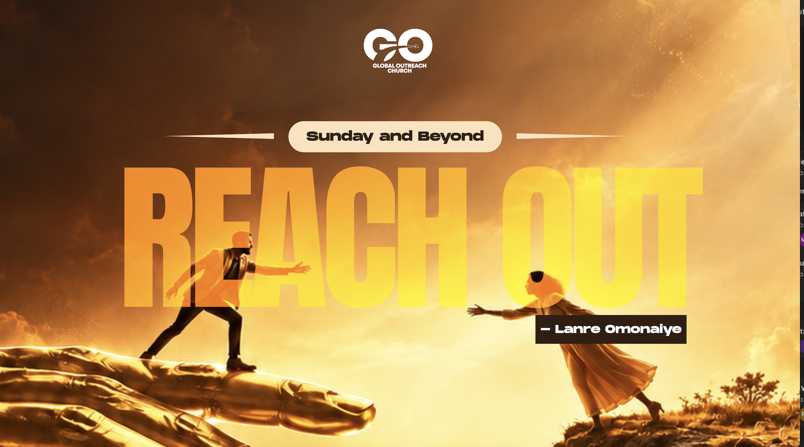 Reach Out | Sunday and Beyond | Lanre Omonaiye