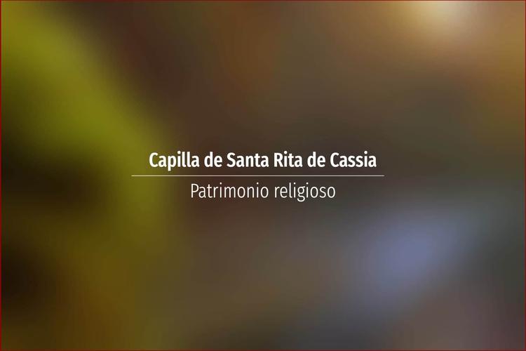 Capilla de Santa Rita de Cassia