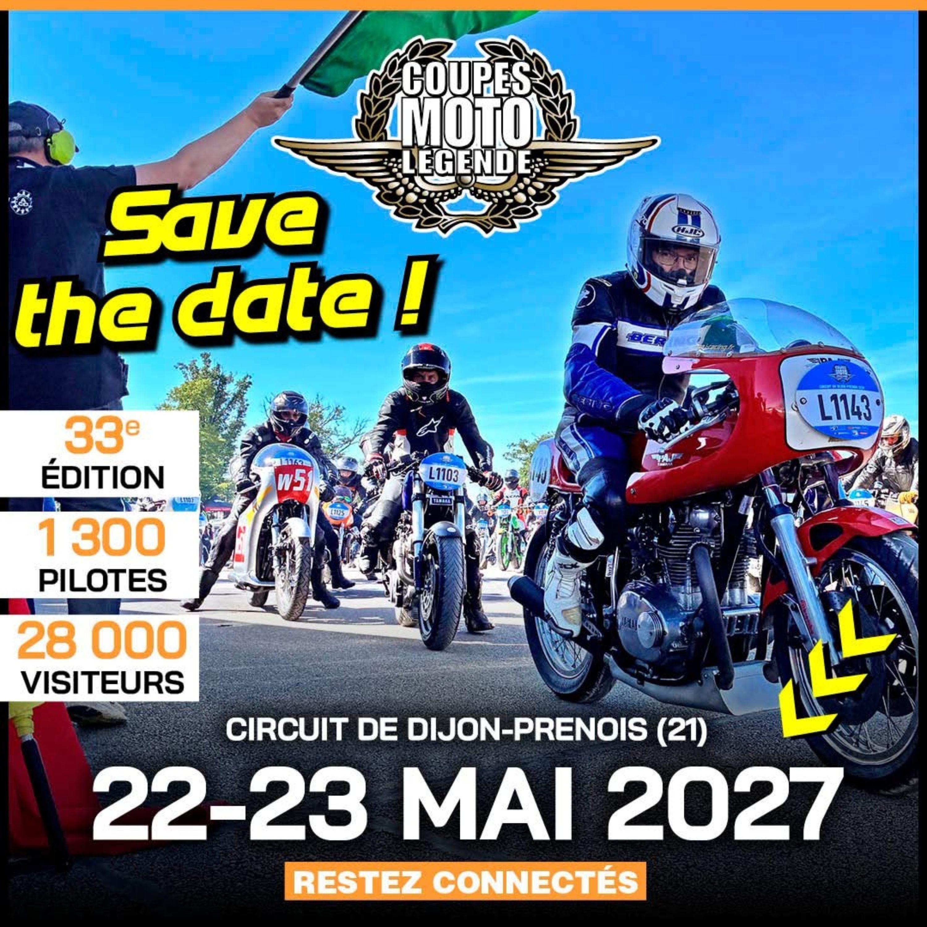 Les Coupes Moto Légende reviennent en 2027 !