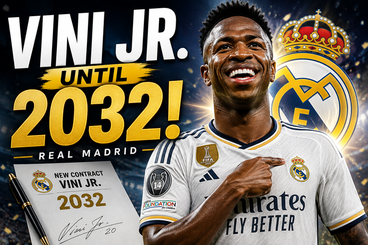  VINI JR. UNTIL 2032! | Real Madrid