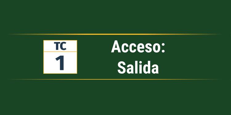 TC 1 | Salida | Nueva Labra 1