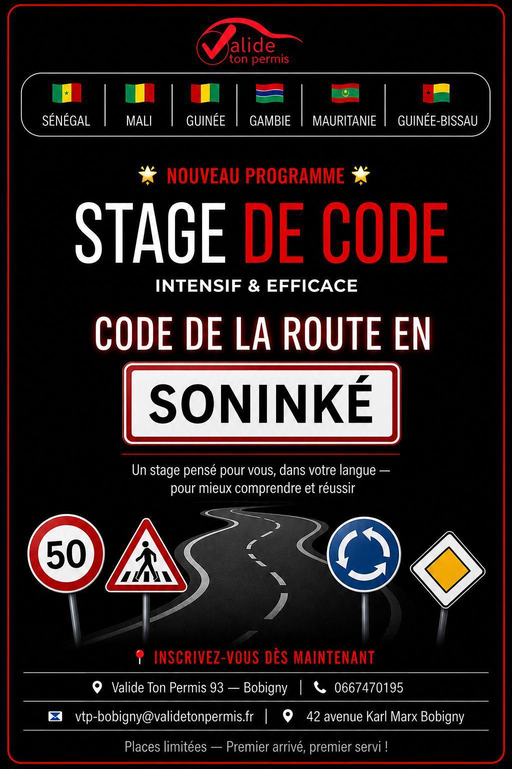 🚗 Valide Ton Permis lance son nouveau programme : le code de la route en Soninké ! 