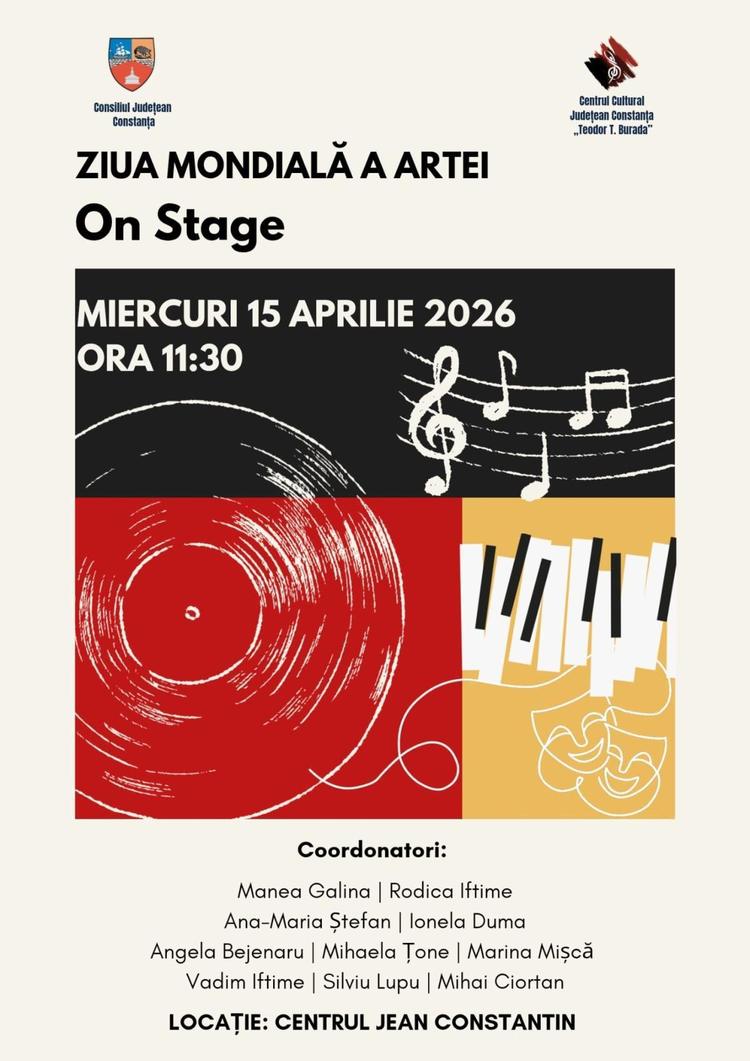 Ziua mondială a artei ”On Stage”