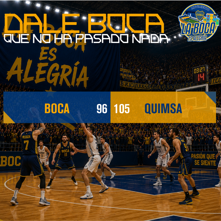 Caída del Basquet ante Quimsa