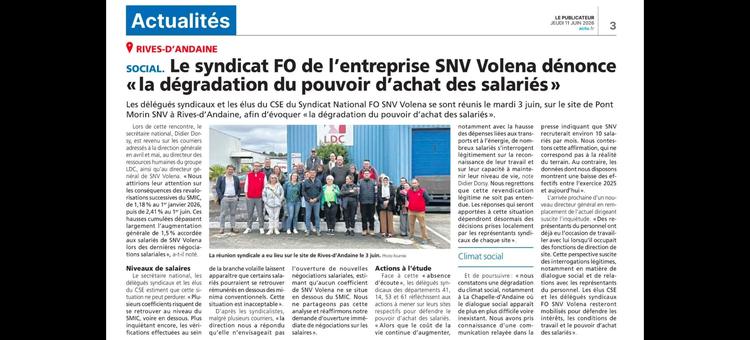 Dégradation du pouvoir d'achat 