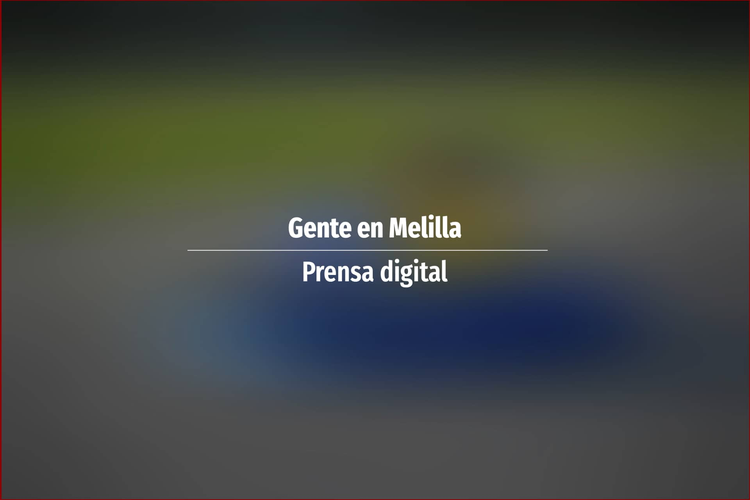 Gente en Melilla