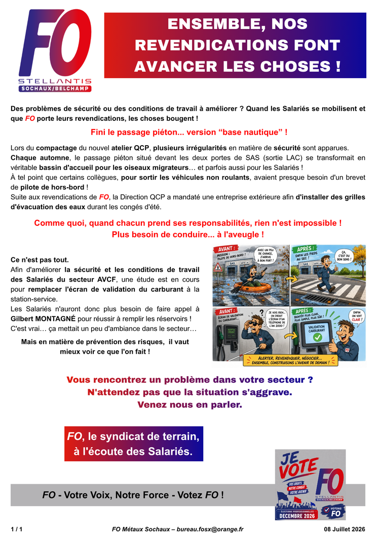 SXBP: ...Nos actions à QCP ✊