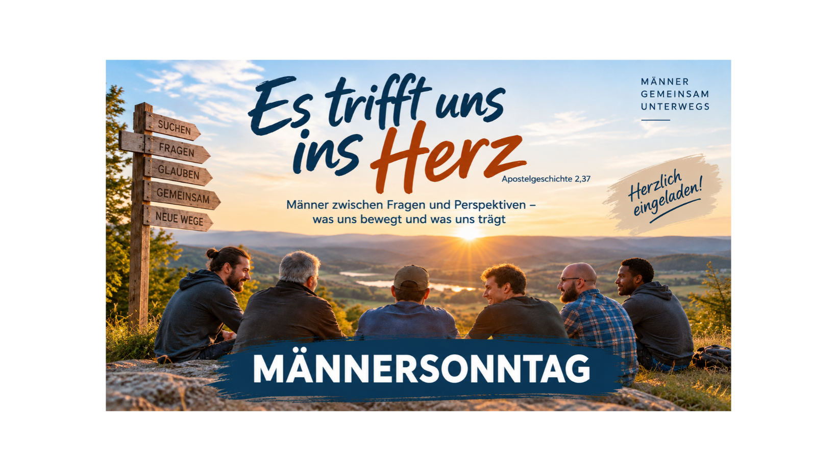 Einladung zum Männersonntag