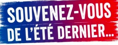Souvenez-vous de l'été dernier !