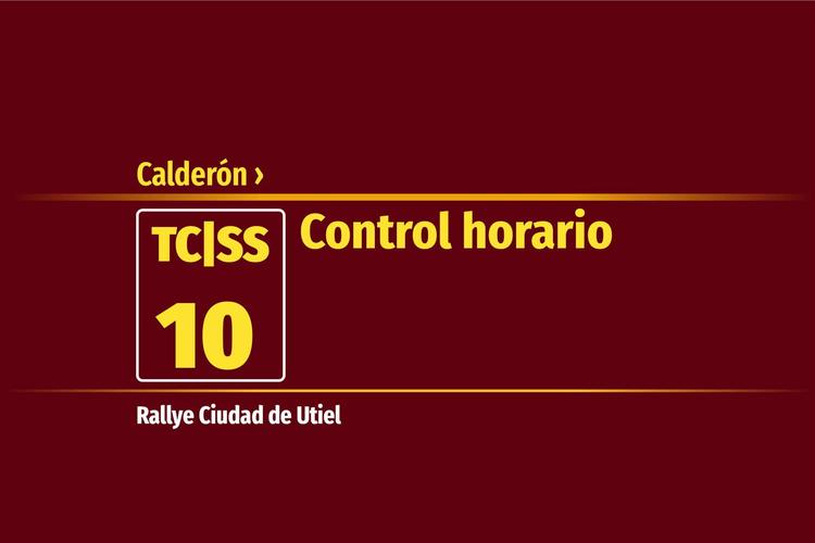 Tramo 10 &nbsp;›&nbsp; Calderón | Control horario | ZE