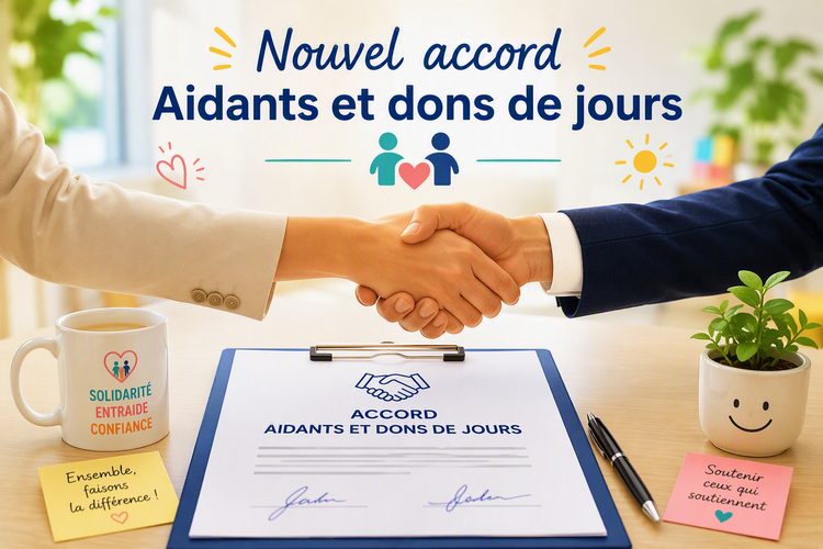 Nouvel accord Aidants et dons de jours 