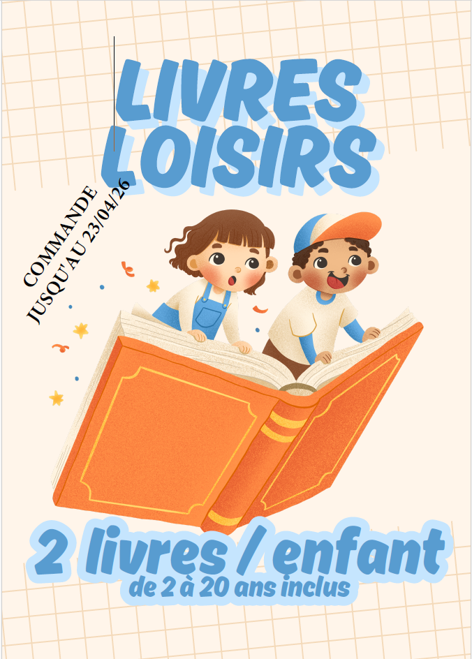 Les livres loisirs sont disponibles