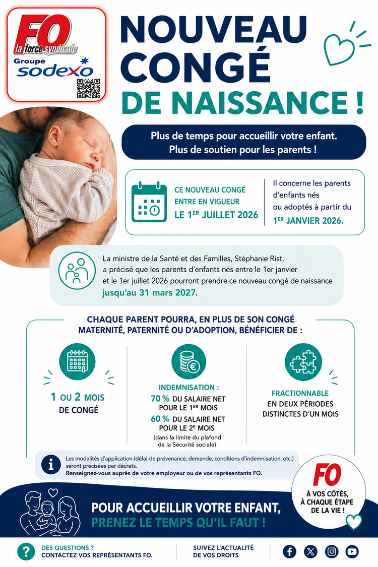 Flash Congé Naissance