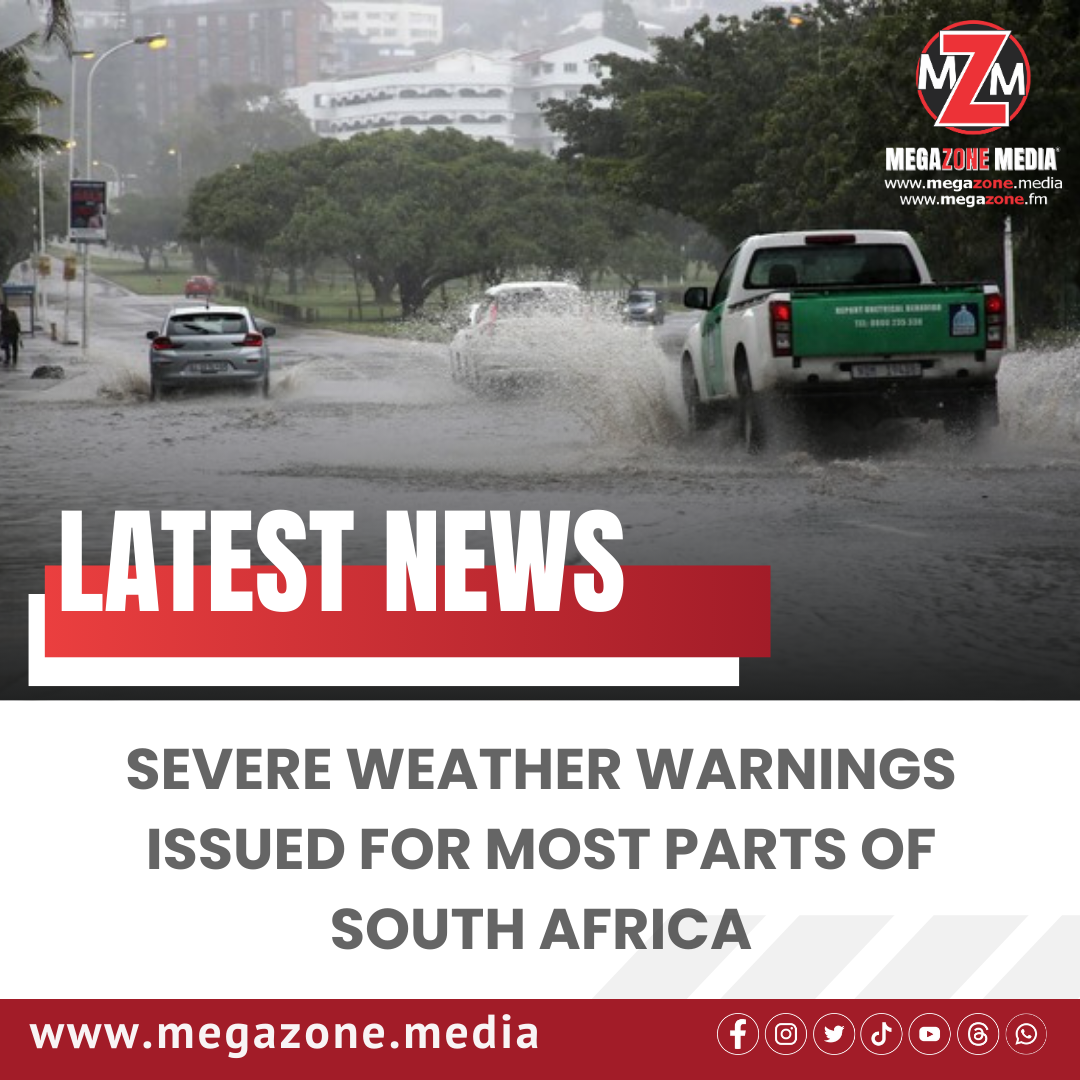 Severe weather warnings issued for most parts of South Africa