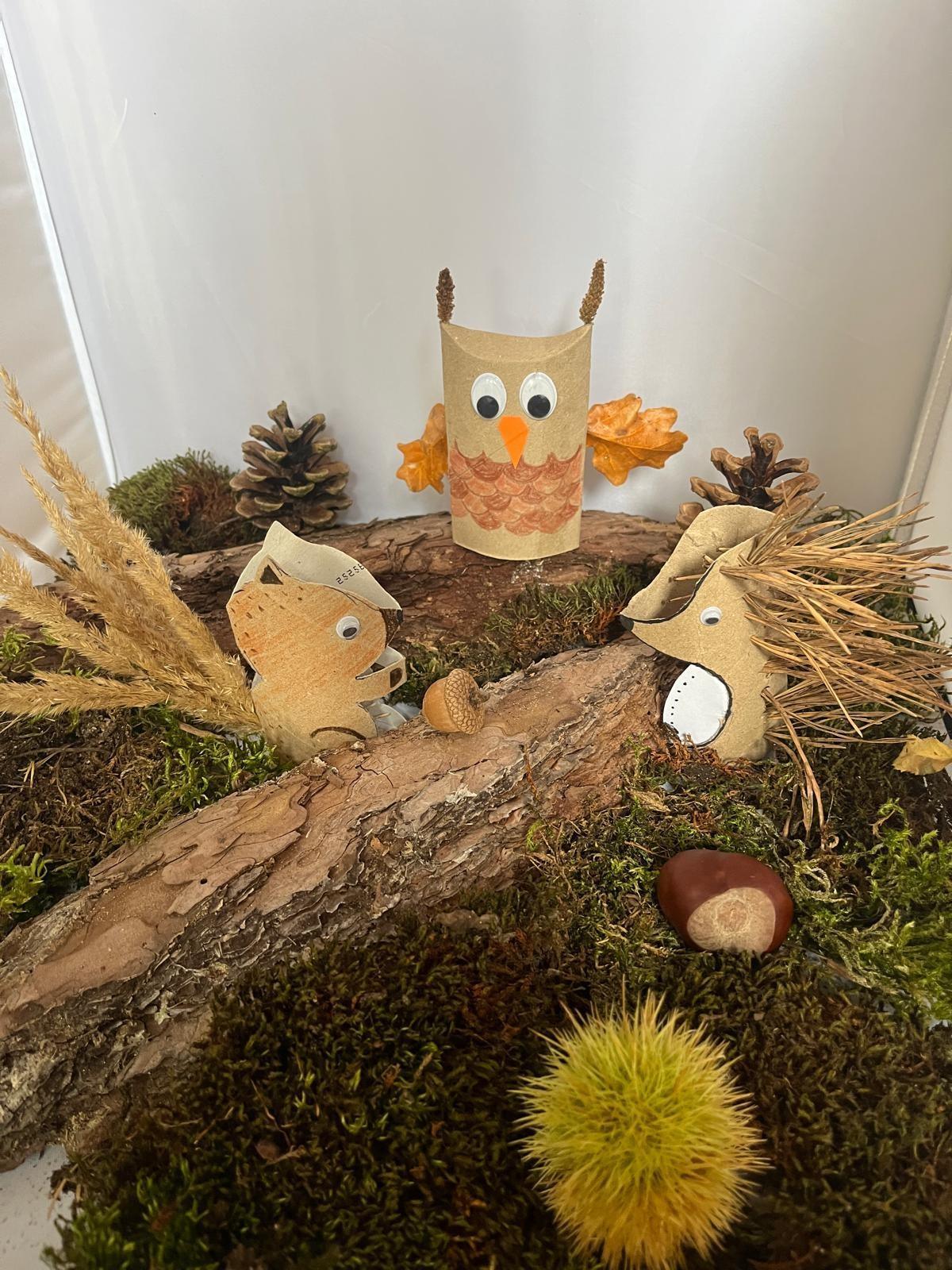 Herbstferien im NABU-Artenschutzzentrum: Basteln und Entdecken mit Eichhörnchen, Igel und Eule am 15. und 20. Oktober