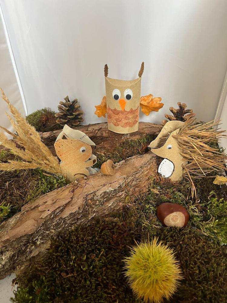 Herbstferien im NABU-Artenschutzzentrum: Basteln und Entdecken mit Eichhörnchen, Igel und Eule am 15. und 20. Oktober