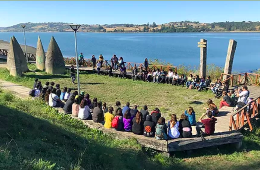 Mirador Patrimonial Ten ten en Castro, Chiloé, Sur de Chile