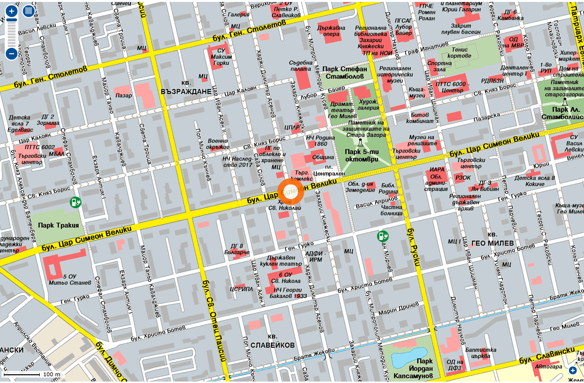Предварителен график за миене на улиците в гр. Стара Загора за периода от 04 май до 08 май 2026 г.