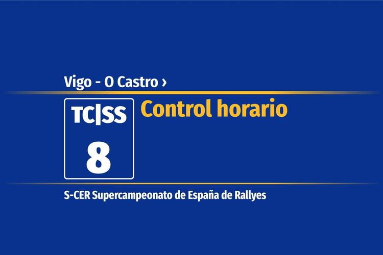 Tramo 8 &nbsp;›&nbsp; Vigo - O Castro | Control horario