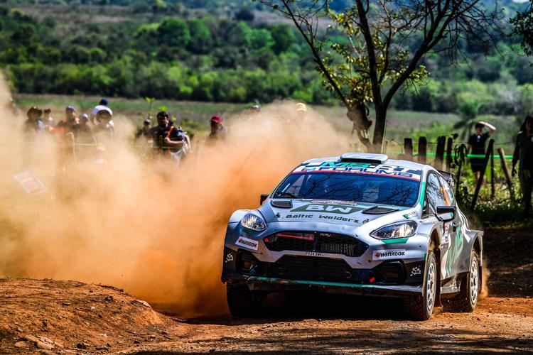 McErlean, MEJOR RESULTADO DEL WRC: SEXTO EN EL RALLY DE PARAGUAY.