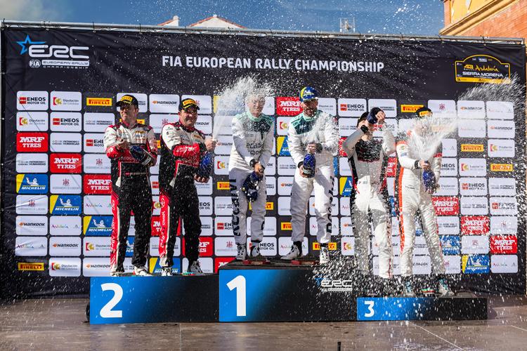 Finaliza el 43º Rally Andalucía - Sierra Morena - Córdoba Patrimonio de la Humanidad por todo lo alto con el podio en El Arenal