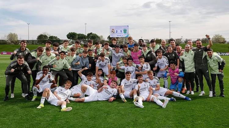 El Juvenil A remonta y se clasifica para la Final Four de la Youth League 2-1