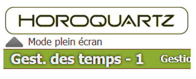 Mon HOROQUARTZ Droit Public