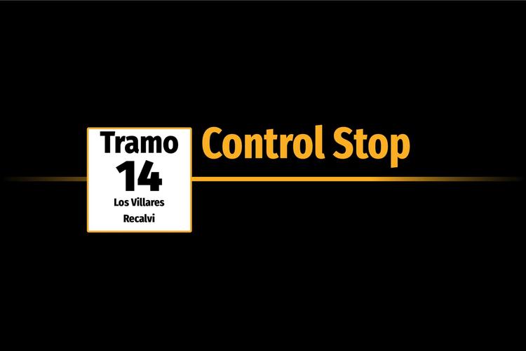 Tramo 14 › Los Villares › Recalvi › Control Stop
