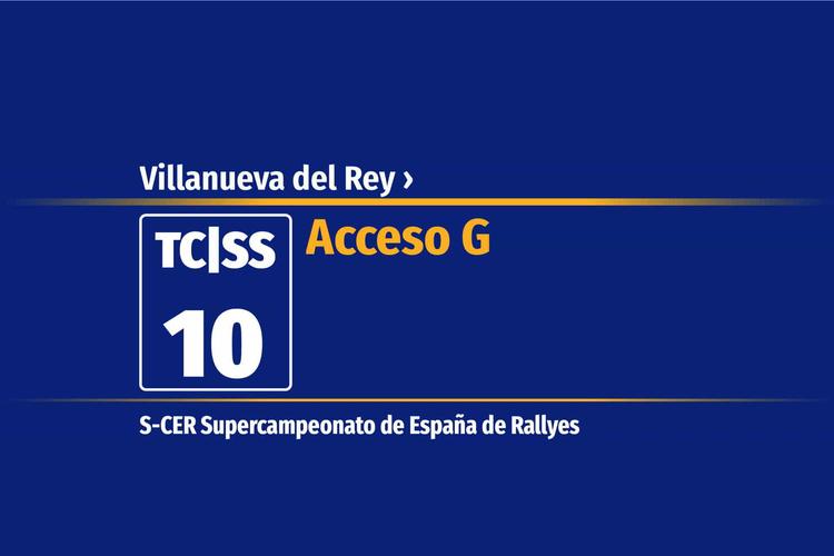 Tramo 10 &nbsp;›&nbsp; Villanueva del Rey | Acceso G