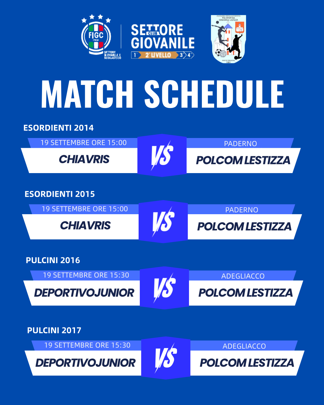 match schedule 