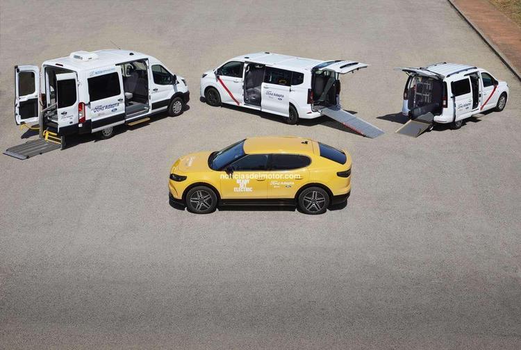 FORD ADAPTA REFUERZA SU OFERTA DE MOVILIDAD INCLUSIVA CON EL NUEVO CAPRI 100% ELÉCTRICO Y LA TOURNEO CONNECT EUROTAXI