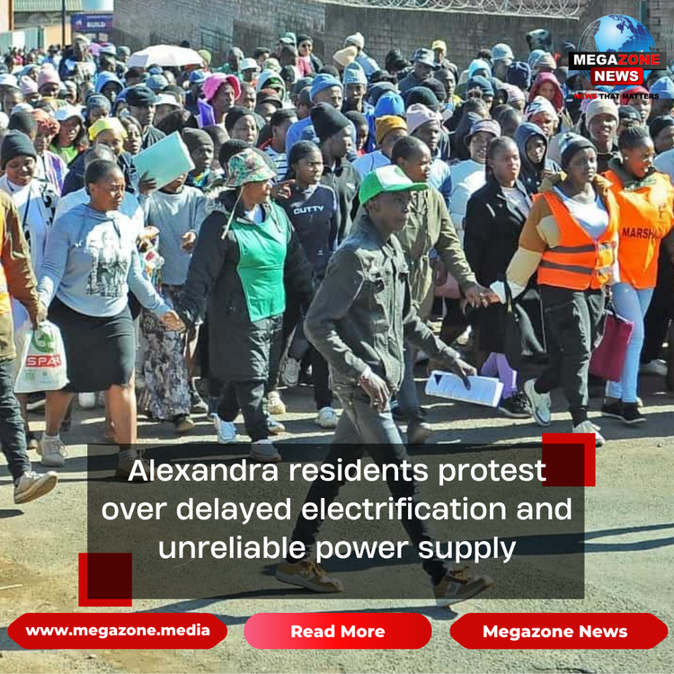 Alexandra residents protest over delayed electrification and unreliable power supply