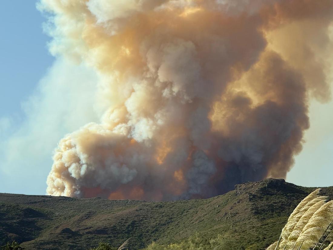 Incendie à Cagnanu : une centaine d’hectares parcourus