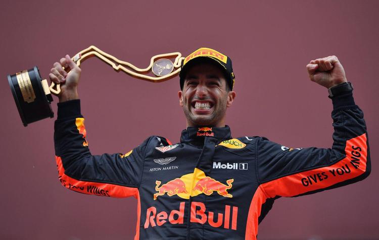 F1 › Ricciardo gana en Mónaco 2018 con el coche roto y sin potencia