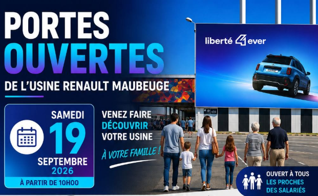 Portes ouvertes de l'usine Renault Electricity Maubeuge