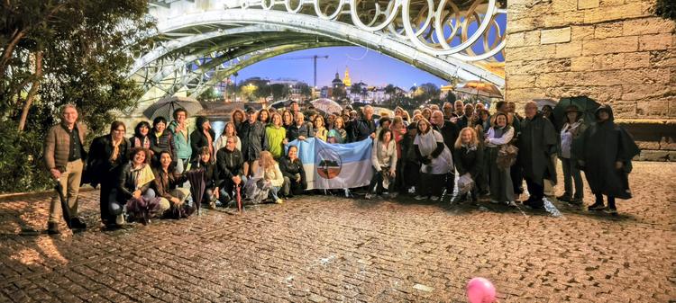 Sesenta y ocho participantes concurrieron a la ruta nocturna que se celebró la noche del sábado en la capital sevillana