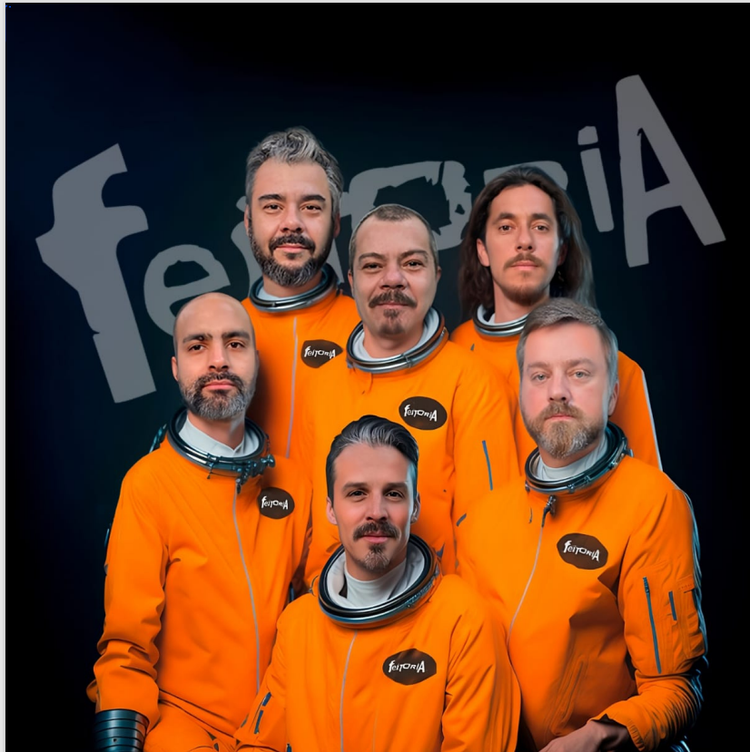 Release lançamento Correria - Banda Feitoria